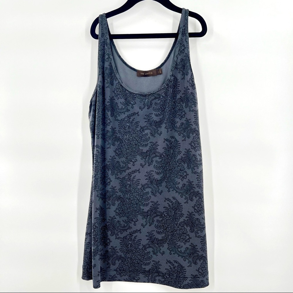 The Limited Lace Print Tank Top woman Large
